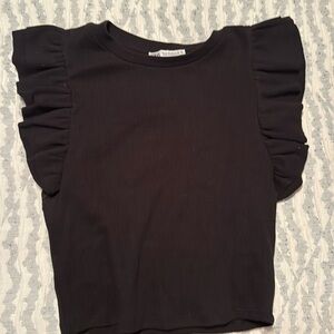 ZARA FRILL TANK